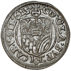Śląsk, Księstwo Ziębicko-Oleśnickie, Karol II 1587-1617, 3 krajcary 1615, Oleśnica.