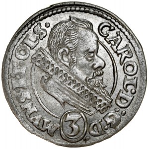 Silesia, Duchy of Ziębice-Oleśnica, Charles II 1587-1617, 3 krajcary 1614, Olesnica.