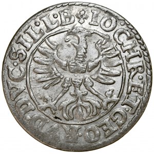 Silesia, Duchy of Legnicko-Brzesko-Wołowskie, Jan Chrystian and Jerzy Rudolf 1603-1621, 3 krajcary 1617 HR, Zloty Stok.