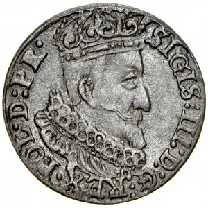 Sigismund III 1587-1632, Grosz 1624, Gdansk.