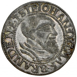 Silesia, Duchy of Krosno, Jan Kostrzyn 1535-1571, Grosz 1544, Krosno.