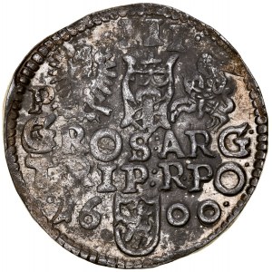 Sigismund III 1587-1632, Trojak 1600, Poznań, errors on behalf of the king.
