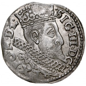 Sigismund III 1587-1632, Trojak 1598, Bydgoszcz.
