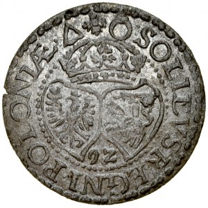 Sigismund III 1587-1632, Shell 1592, Malbork.