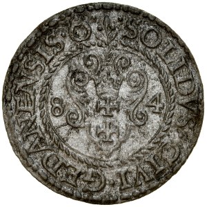 Stefan Batory 1576-1586, Szeląg 1584, Gdańsk.