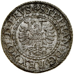 Stefan Batory 1576-1586, Szeląg 1584, Gdańsk.