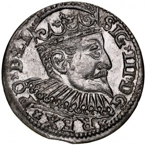 Zikmund III. 1587-1632, Trojak 1598, Riga.