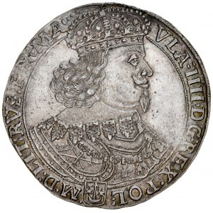 Ladislav IV. 1632-1648, Thaler 1647 G-P, Krakov. RR.