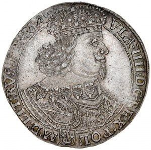 Władysław IV 1632-1648, Talar 1647 G-P, Kraków. RR.