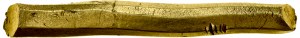 Lithuania, Lubart Gedyminowic 1323-1383, 1/2 GOLD Grivna, 1/2 grzywny złota.
