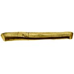 Lithuania, Lubart Gedyminovic 1323-1383, 1/2 GOLD Grivna, 1/2 gold fine.