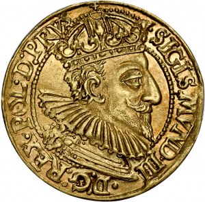 Zygmunt III 1587-1632, Dukat 1595, Gdańsk.