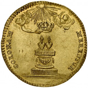 August III 1733-1763, Dukat 1738, Drezno.