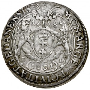 John II Casimir 1649-1668, Ort 1661 D-L, Gdansk.