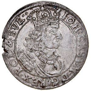 Jan II Kazimierz 1649-1668, Szóstak 1660 T-T, Bydgoszcz.