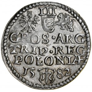 Stefan Batory 1576-1586, Trojak 1582, Olkusz.