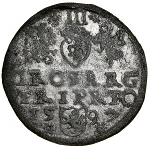 Zygmunt III 1587-1632, Imitacja, Trojak 1597.