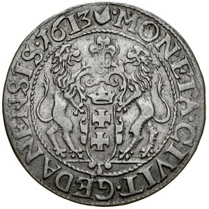 Sigismund III 1587-1632, Ort 1613, Gdansk.