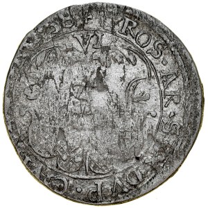 Karol X Gustaw 1654-1660, Szóstak 1658, Elbląg.