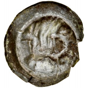 Western Pomerania, Large Brakteat, Av.: Griffin. RR.