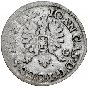 Jan II Kazimír 1649-1668, Dwugrosz 1650 C-G, Bydgoszcz.