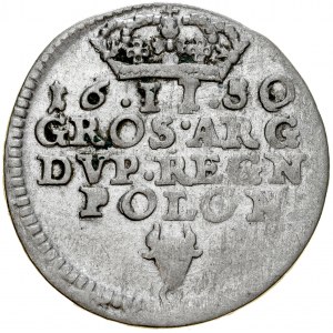 Jan II Kazimír 1649-1668, Dwugrosz 1650 C-G, Bydgoszcz.