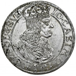 John II Casimir 1649-1668, Szóstak 1659 TL-B, Krakow.