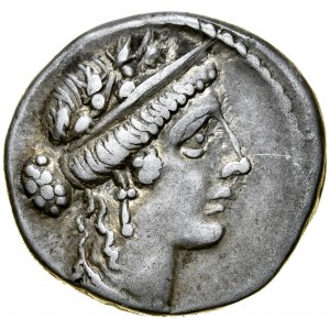 Rome, Roman Republic, Denarius 48 B.C., L. Hostilius Saserna.