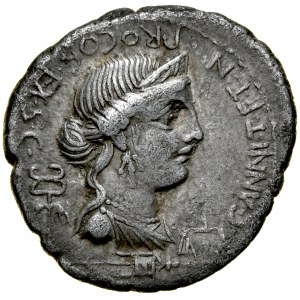Rzym, Roman Republic, Denar 82/81 r. p.n.e., C. Annius & L. Fabius Hispaniensis.
