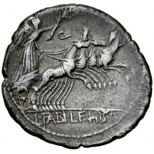 Rzym, Roman Republic, Denar 82/81 r. p.n.e., C. Annius & L. Fabius Hispaniensis.