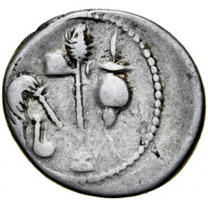Rzym, Roman Republic, Denar 49-48 r. p.n.e., Julius Caesar.