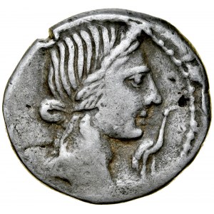Rzym, Roman Republic, Denar 81 r. p.n.e., Q. Caecilius Metellus Pius.