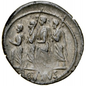 Rzym, Roman Republic, Denar 54 r. p.n.e., M. Junius Brutus.