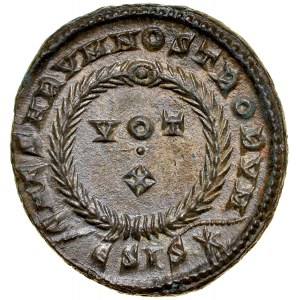 Rzym, Konstantyn II 317-340, Zredukowany follis 320-321, Siscia.