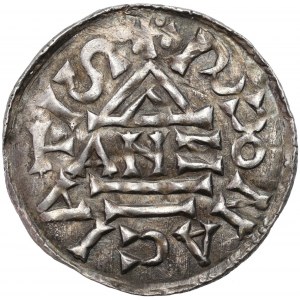 Germany, Heinrich II 985-995, Denar, Regensburg.