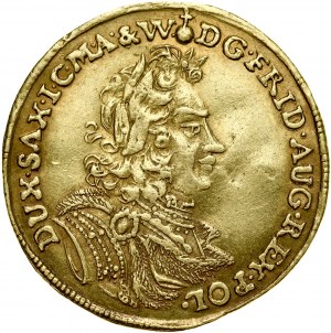 August II Mocny 1697-1733, Dukat 1702 ILH, Drezno.