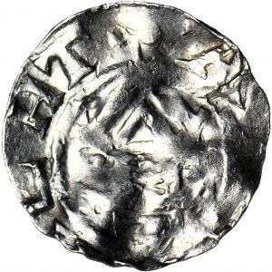 Otto i Adelajda 983-1002, denar z kapliczką