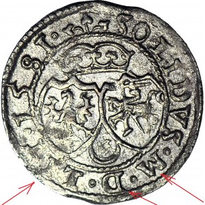 RR-, Stefan Batory, Shelrog 1581, Vilnius, rare legends M.D.LIT instead of MAG.D.L