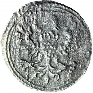 R-, Sigismund III Vasa, Ternar 1613, Danzig, gotischer Schild, R4