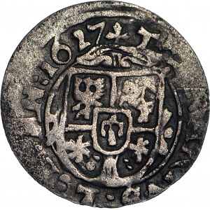 R-, Sigismund III. Vasa, Ternar 1627, Łobżenica, R3
