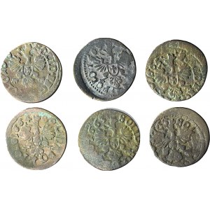 John II Casimir, Crown Jewels 1663, 1664, 1665, set of 6 pieces.