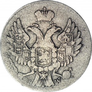 R-, Królestwo Polskie, 5 groszy 1840, kropka po nominale (5.)