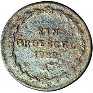 RR-, Śląsk - Zabór Austriacki, Józef II, Greszel 1782, Wiedeń, R7