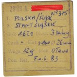 R-, Stany Śląskie, KLIPA TRZYTALAROWA 1621, Głogów lub Oława, mennicza