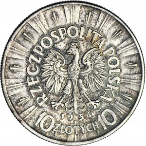 10 gold 1934, Pilsudski, OFFICIAL eagle