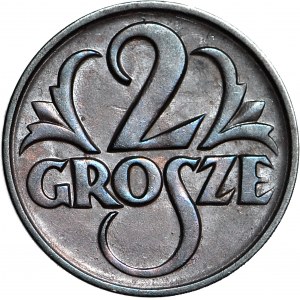2 pennies 1925, minted