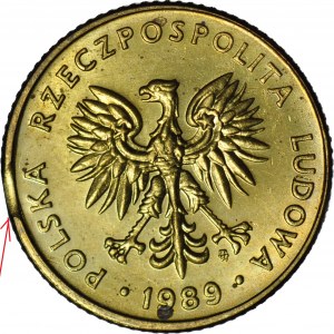 R-, 10 gold 1989, DESTRUKT - punch error