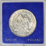 100 gold 1966, Mieszko and Dabrowa, minted