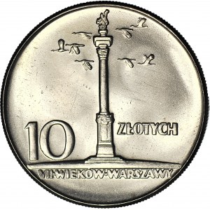 10 gold 1965, Sigismund's column, minted