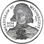 200.000 złotych 1992, Władysław Warneńczyk popiersie, PRÓBA, nikiel